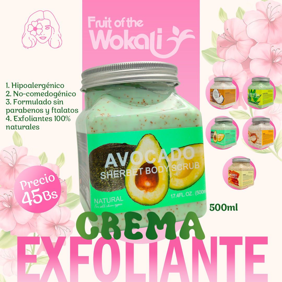 Crema Exfoliante Sherbet Body Scrub 500 ml