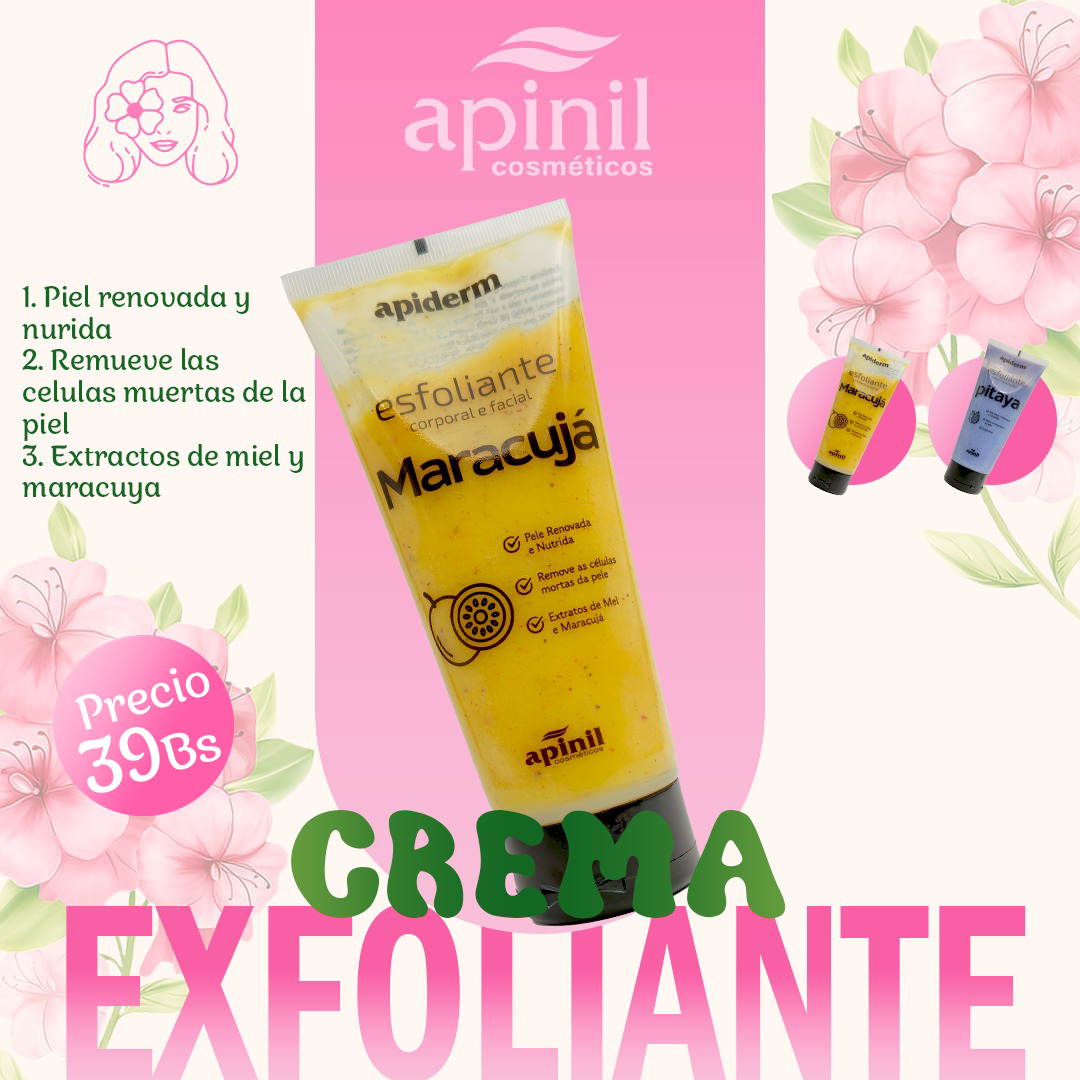 Crema Exfoliante Apinil