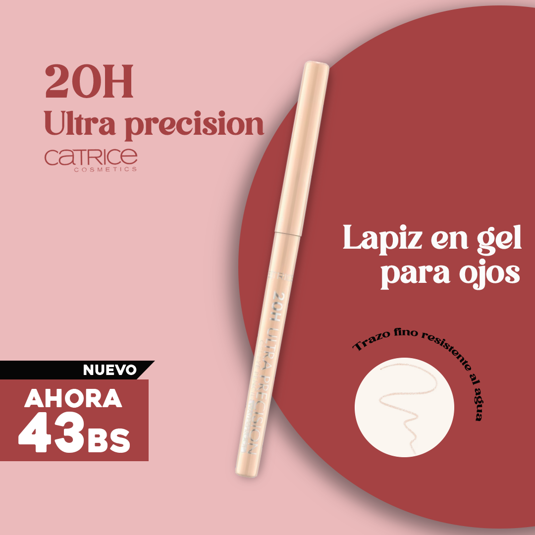Lapiz en Gel para Ojos 20H Ultra Precision Catrice