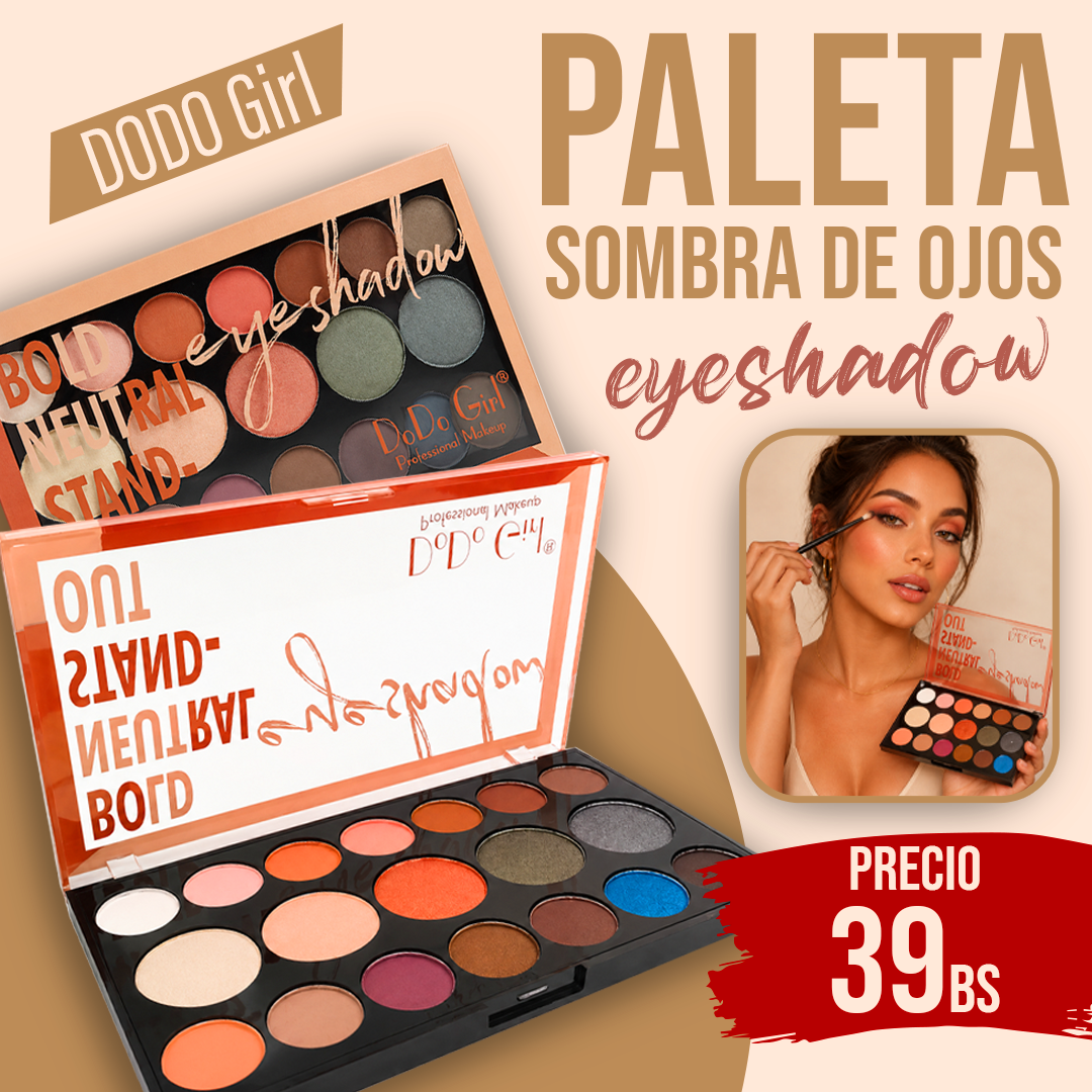 Paleta de Sombras para Ojos Dodo Girl