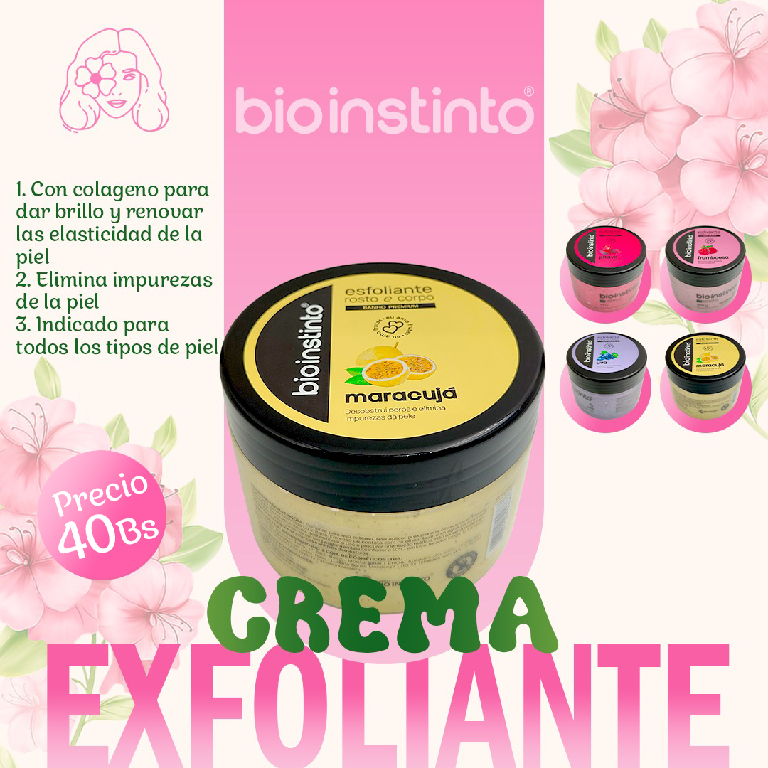 Crema Exfoliante Bioinstinto