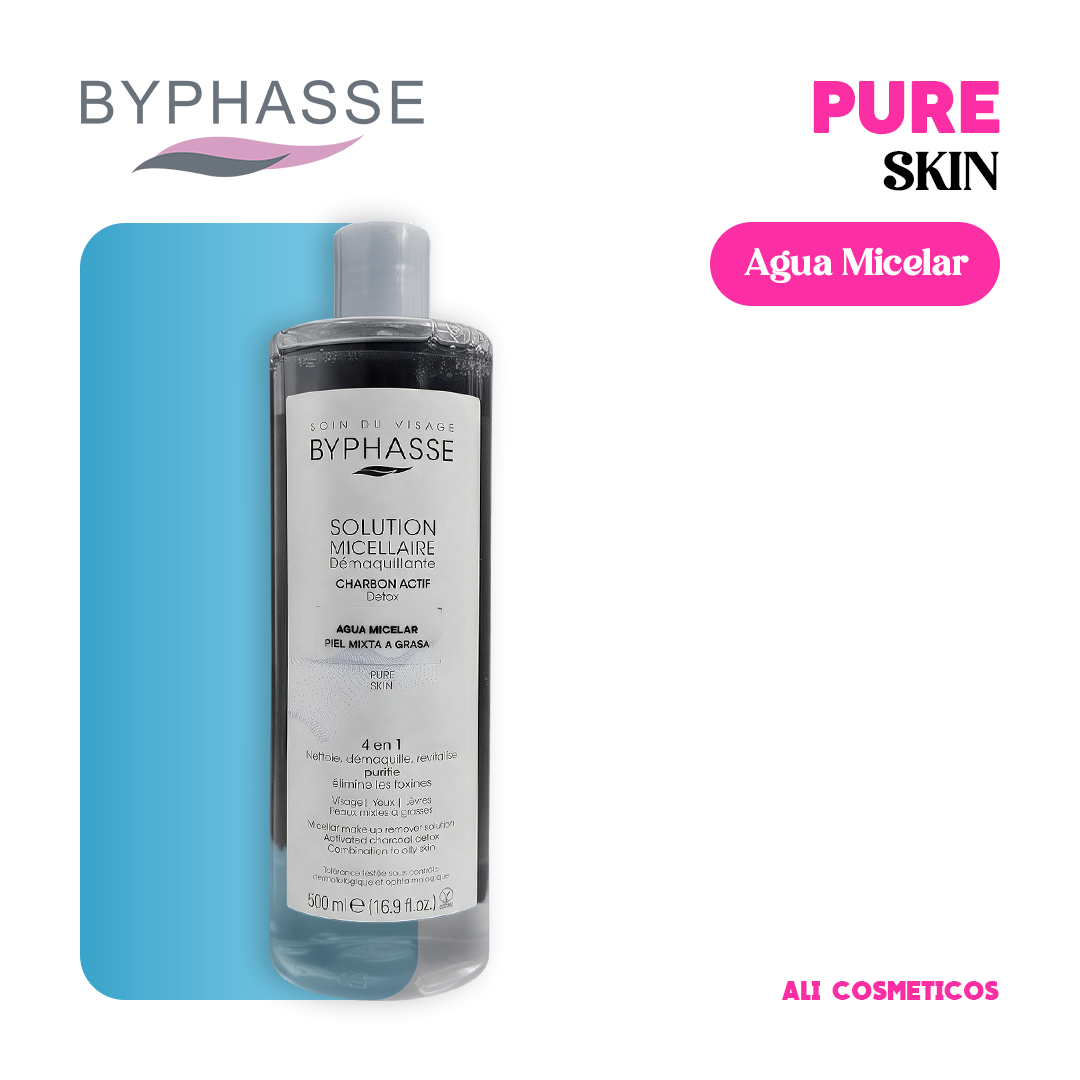 Agua Micelar Pure Skin Byphasse