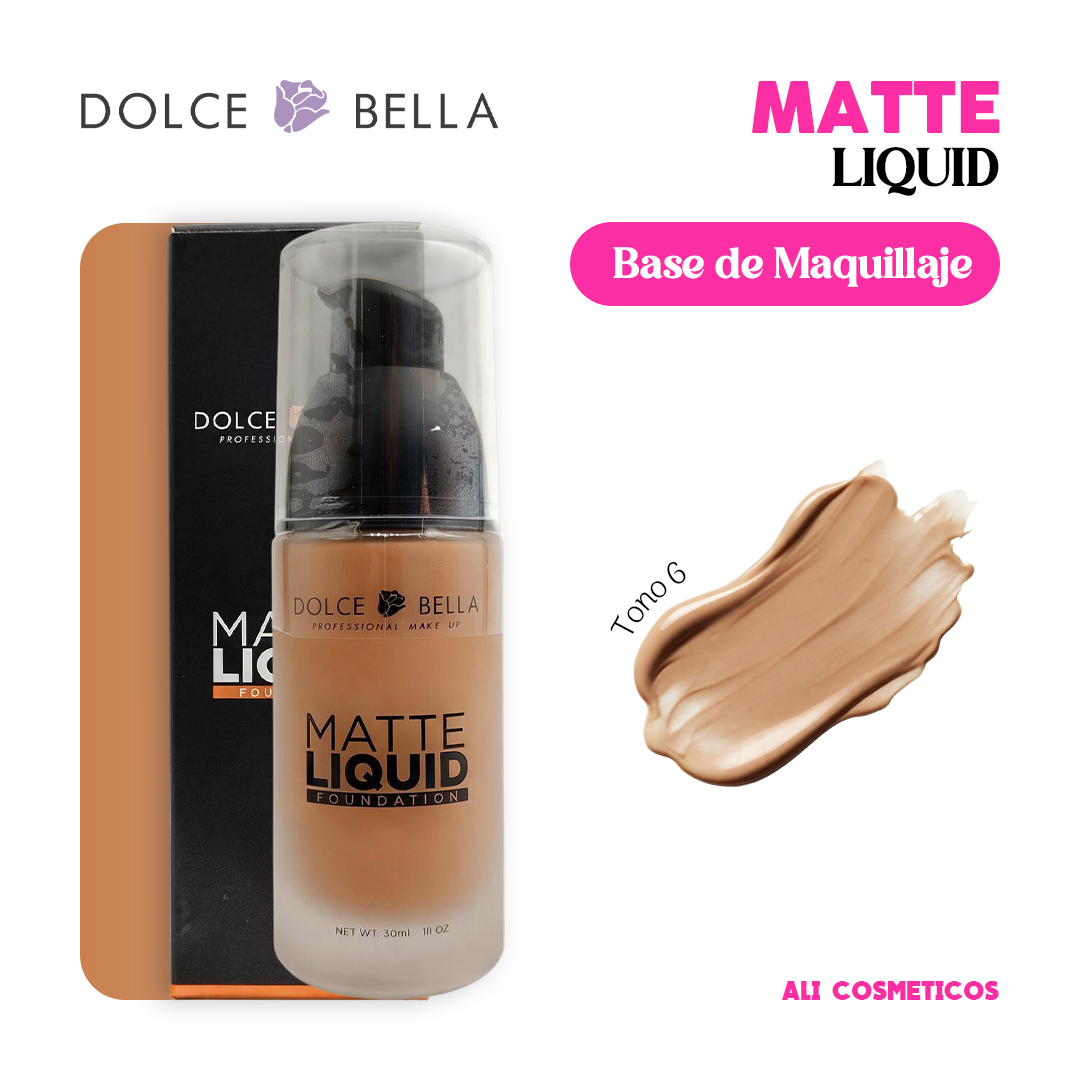 Base de Maquillaje Matte Liquid Dolce Bella