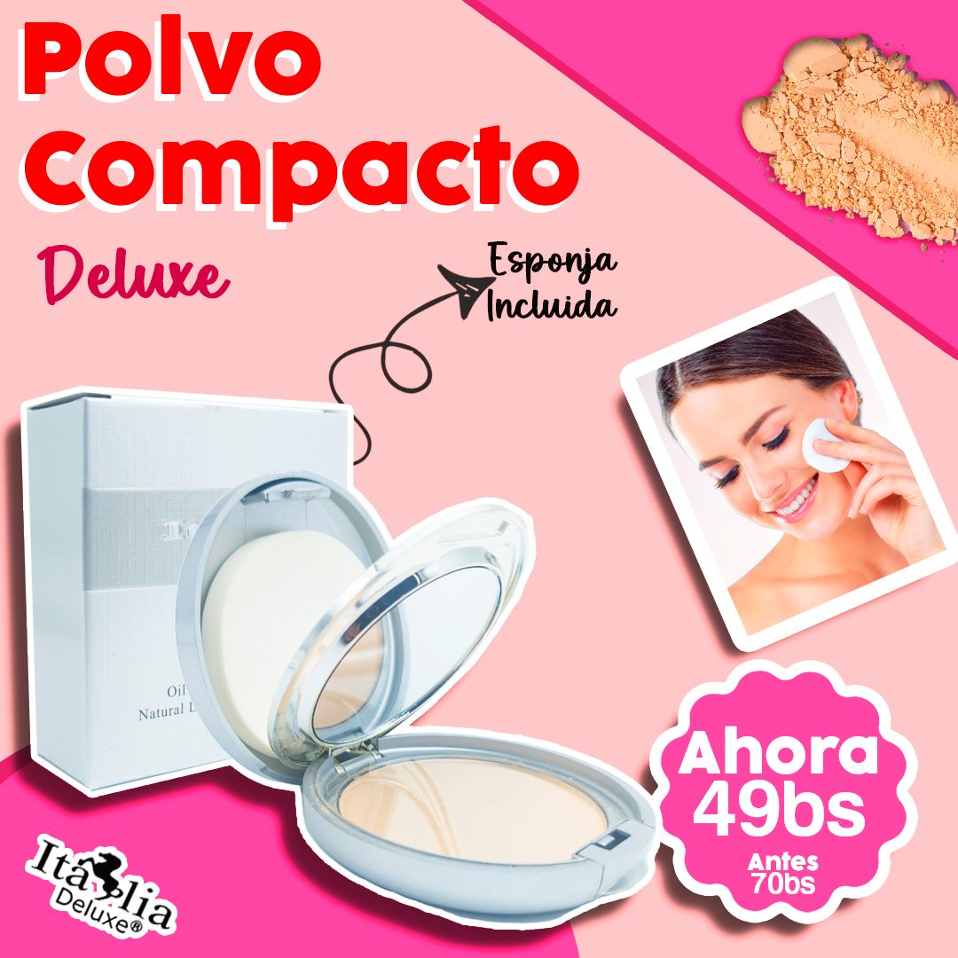 Polvo Compacto Mineral Acabado Mate Italia Deluxe