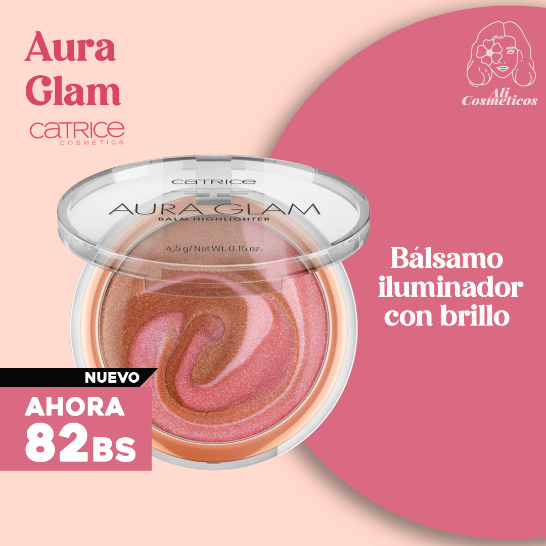 Balsamo Iluminador con Brillo Aura Glam Catrice