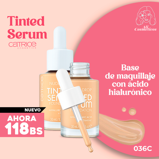Base de Maquillaje con Acido Hialuronico Tinted Serum Catrice