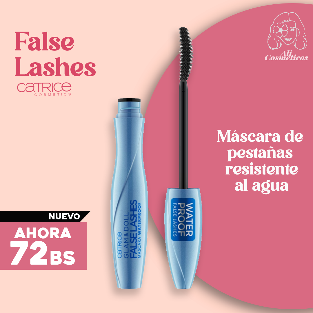 Mascara de Pestañas False Lashes Resistente al Agua Catrices