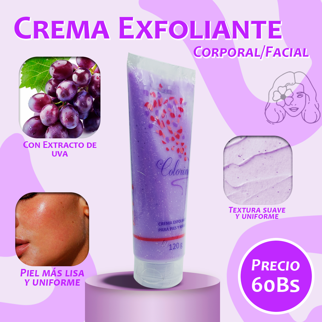 Crema Exfoliante Colorina