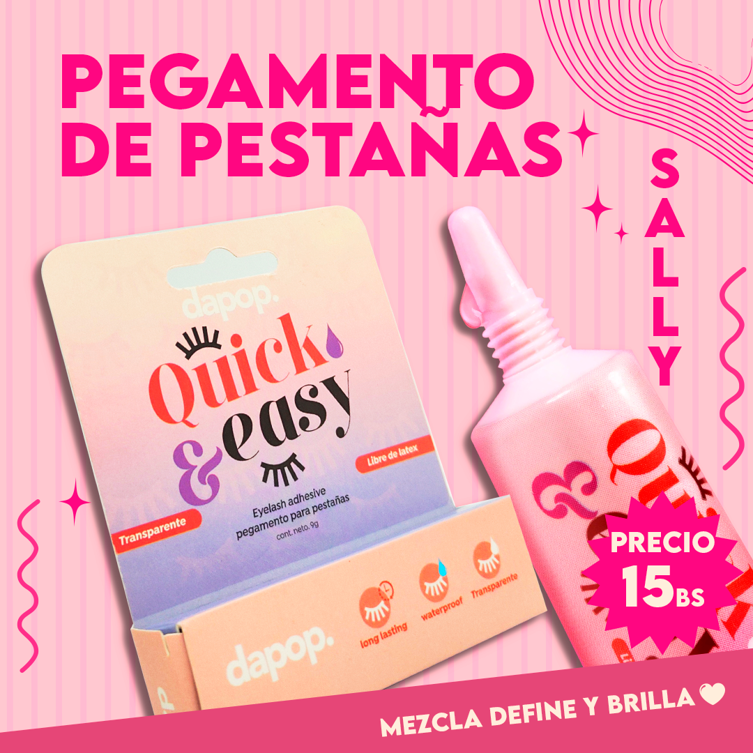 Pegamento para Pestañas Quick & Easy Dapop