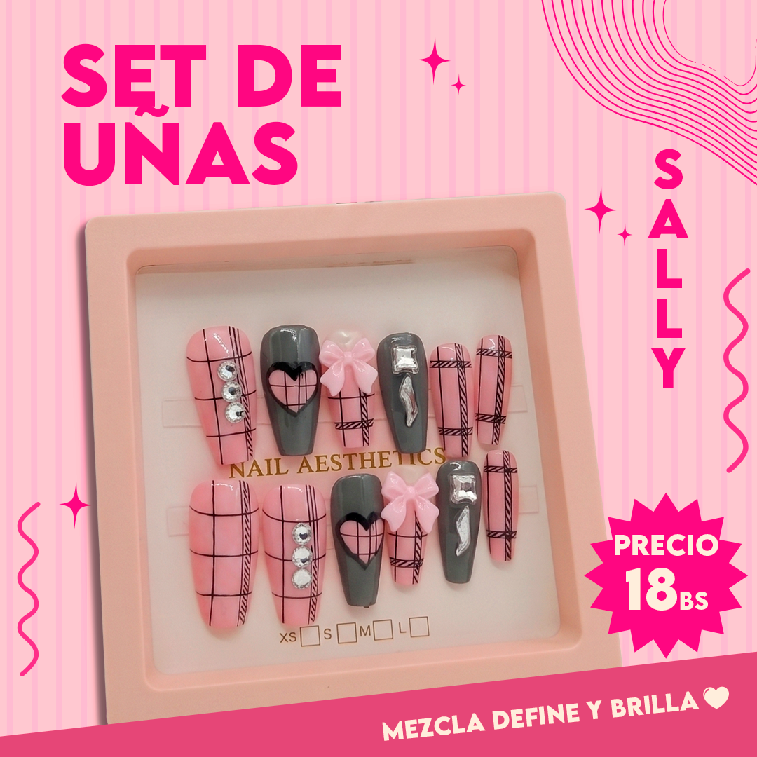 Set de Uñas Nails Aesthetic
