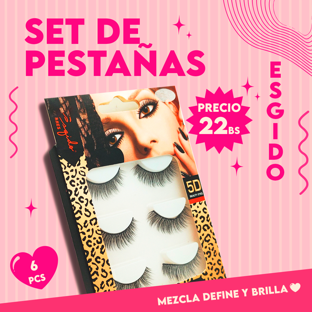 Set de Pestañas Edgido