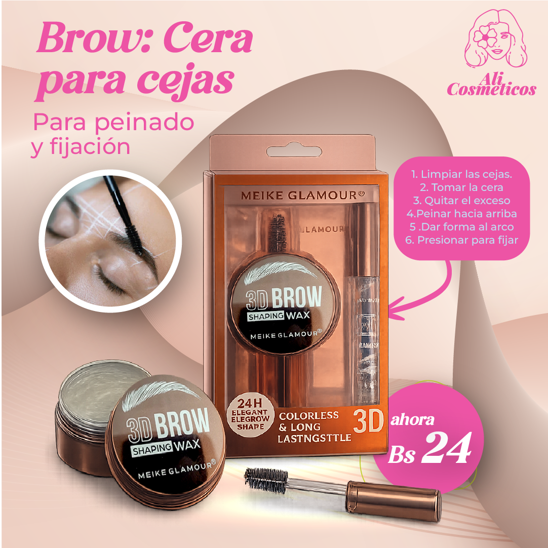Cera para Cejas 3D Brow Meike Glamour