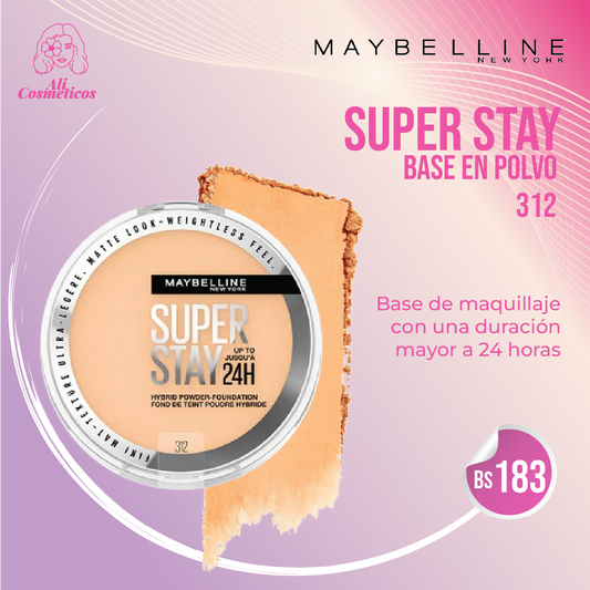 Base de Maquillaje en Polvo Super Stay 24h Maybelline