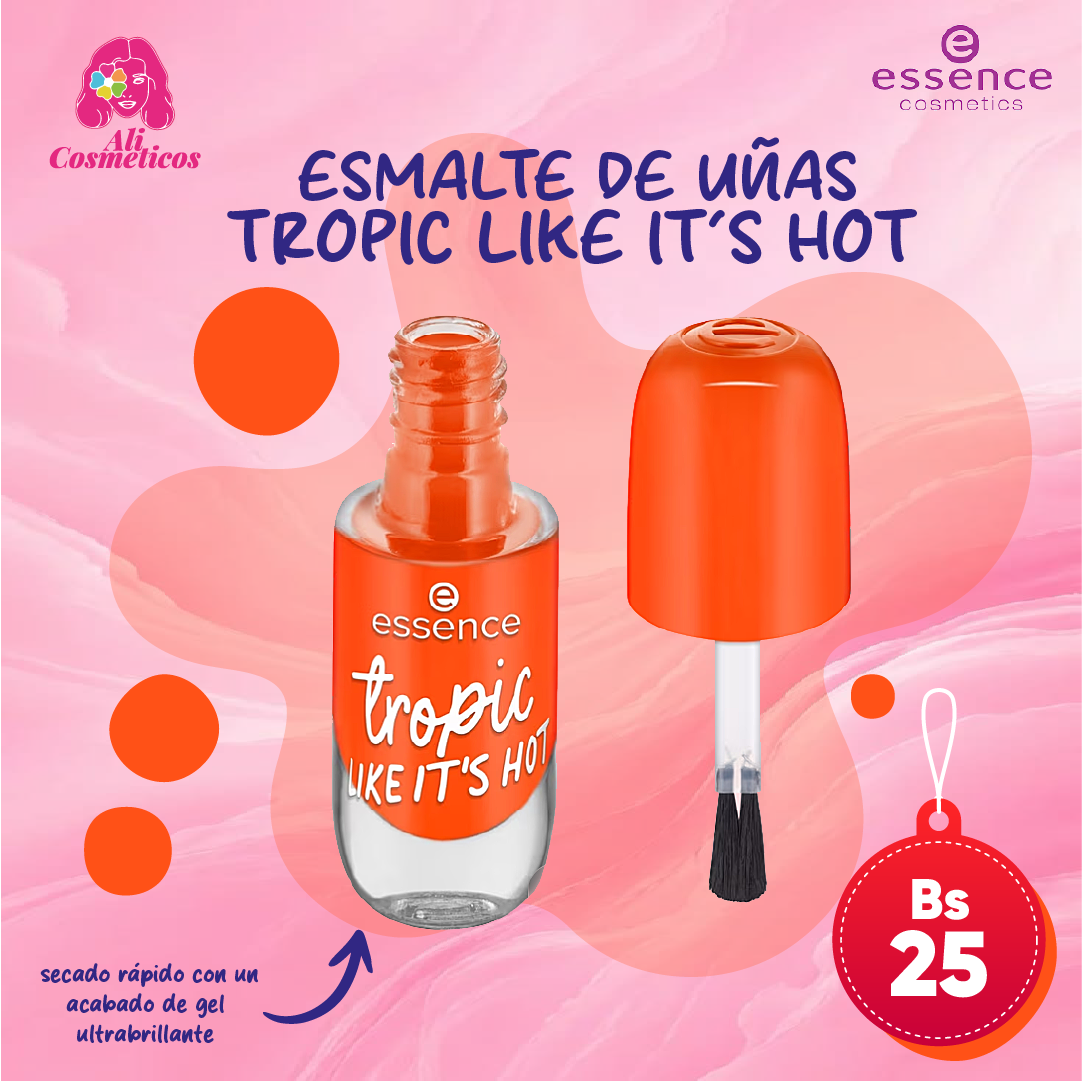 Esmalte para Uñas Tropic Like It´s Hot Essence