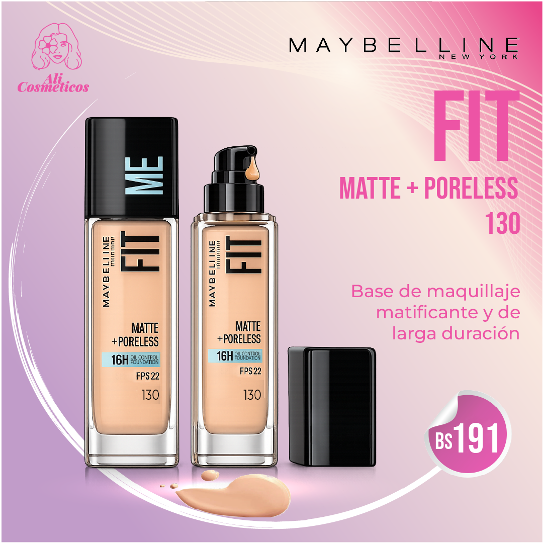 Base de Maquillaje Matificante Fit Me Maybelline