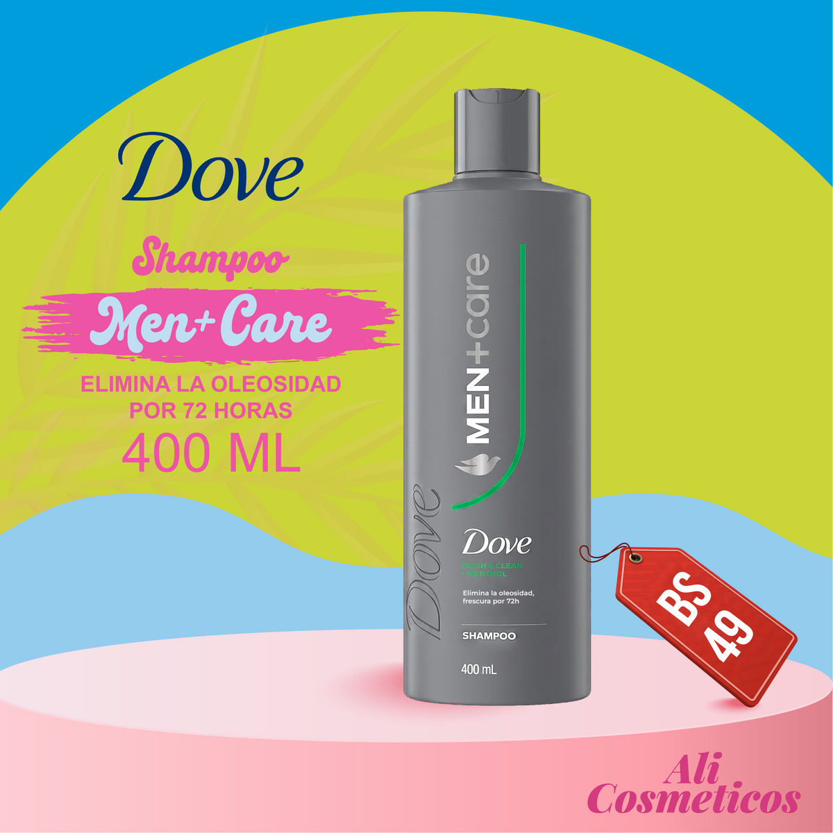Shampoo Men+Care Dove