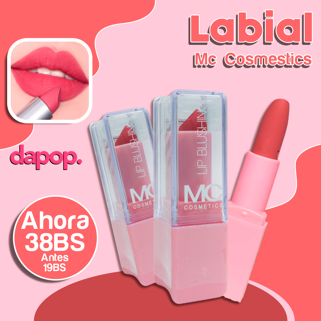 Labial Rubor Mc Cosmetic