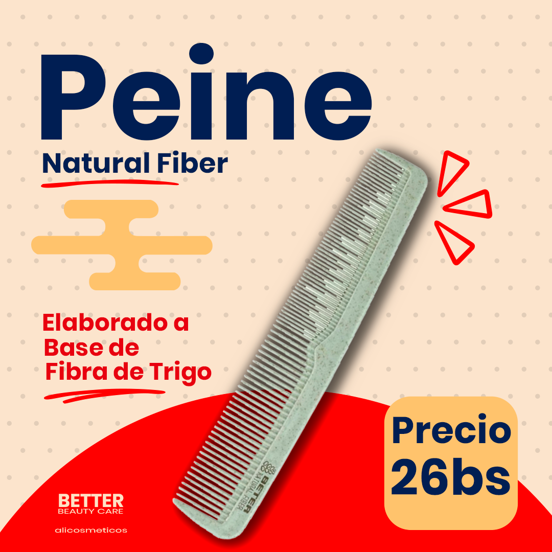 Peine Natural Fiber