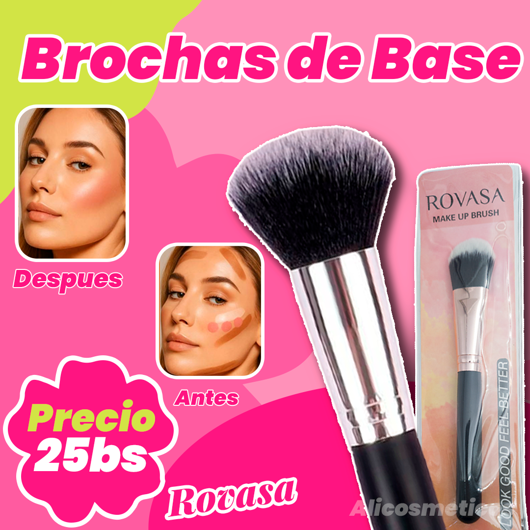 Brochas para Base Rovasa