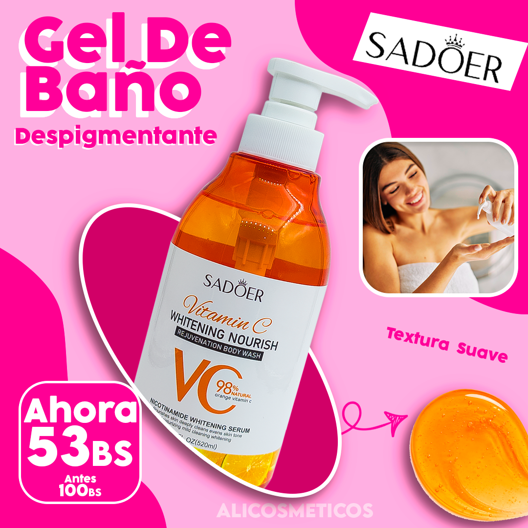 Gel de Baño con Vitamina C Sadoer