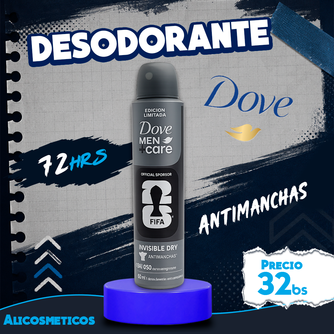 Desodorante para Hombres Anti Manchas Dove