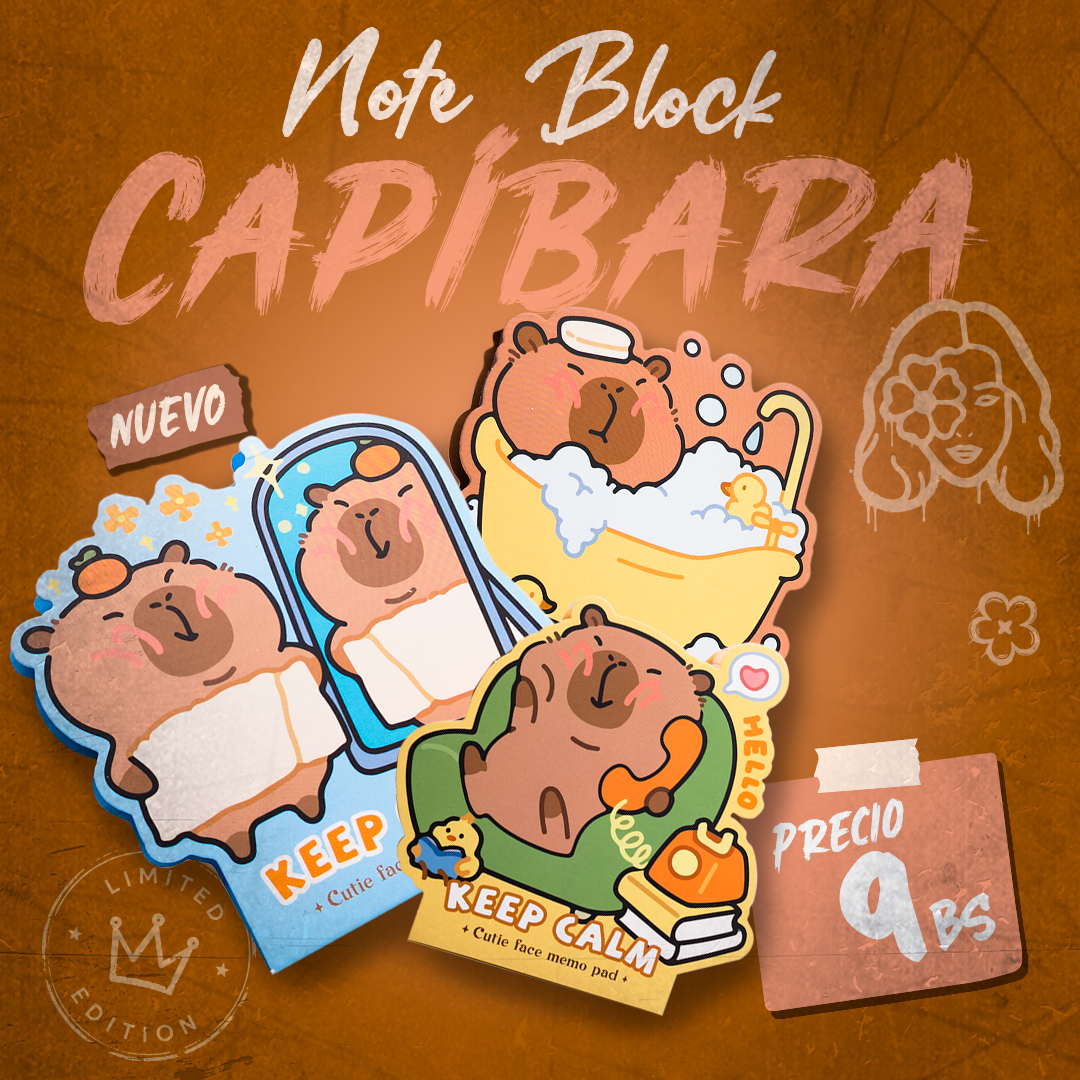 Block de Notas Capibara