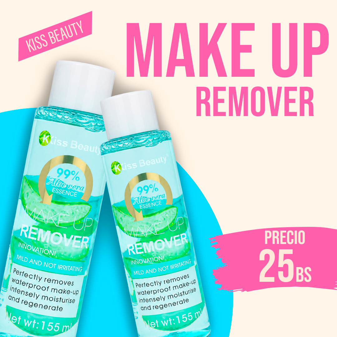 Desmaquillante con Aloe Vera kiss Beauty