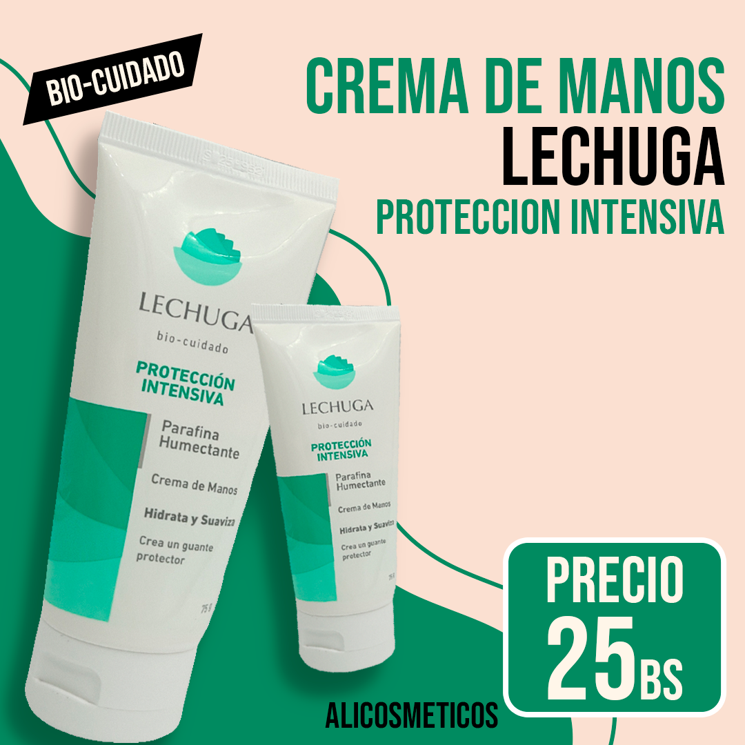 Crema de Manos Lechuga