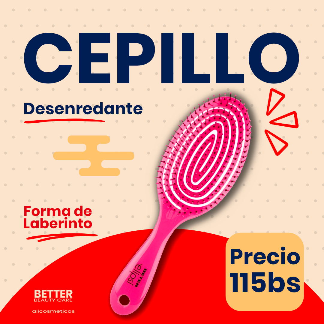 Cepillo Desenredante Ovalo