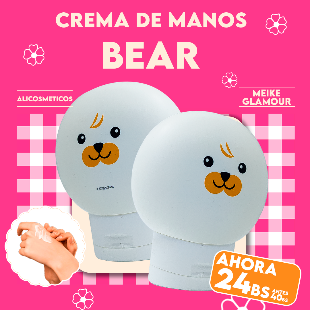 Crema de Manos Bear