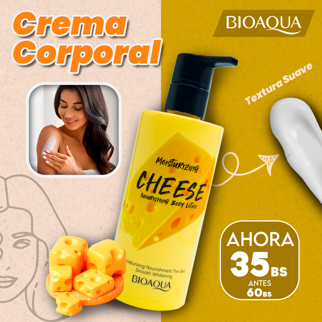 Crema Corporal Cheese Bioaqua