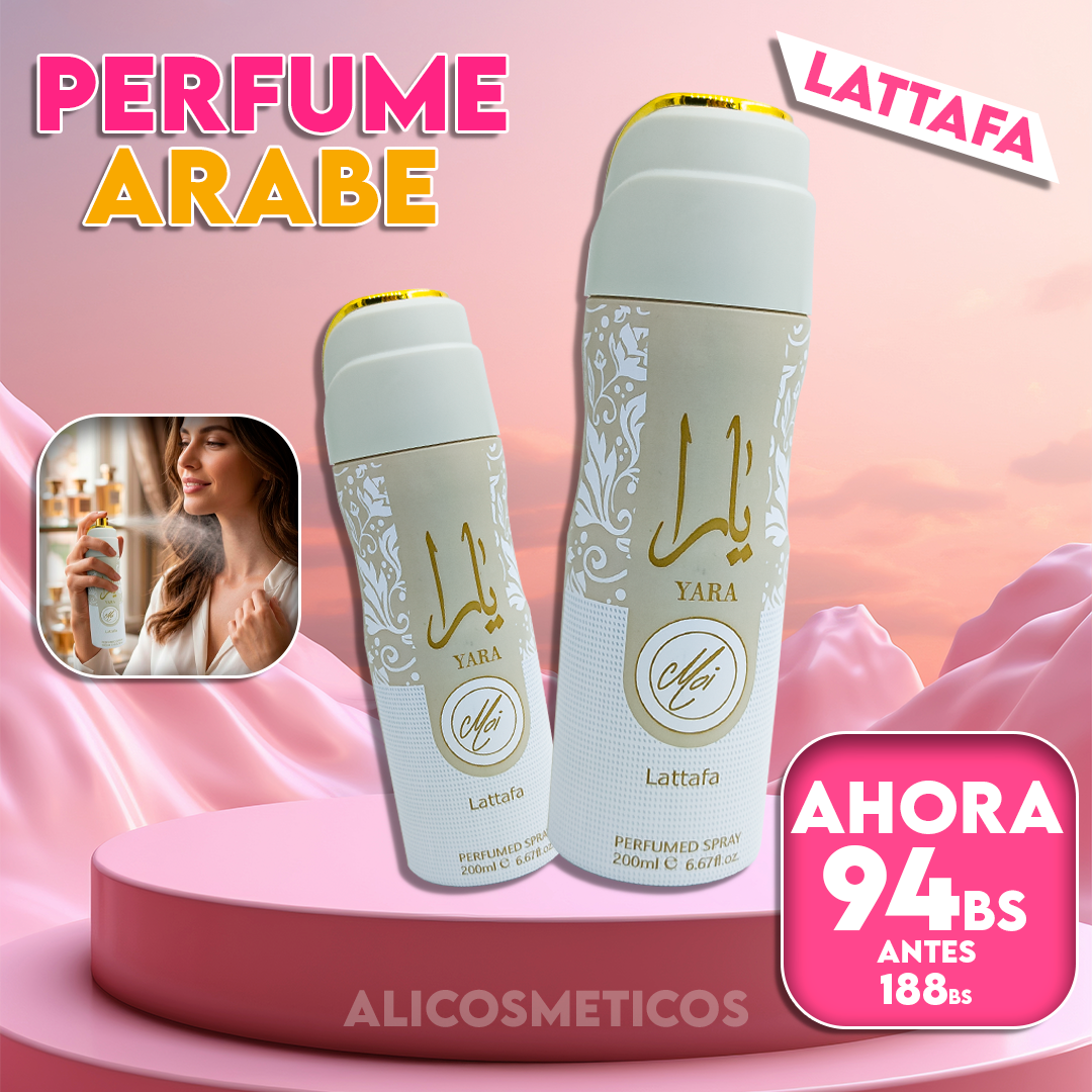 Perfume Femenino Arabe Yara Moi Lattafa