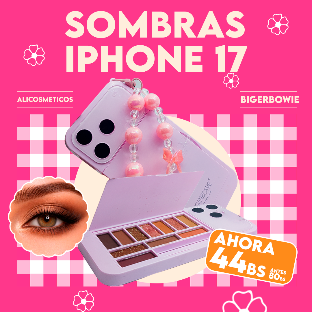 Paleta de Sombras para Ojos Iphone 17 Bigerbowie