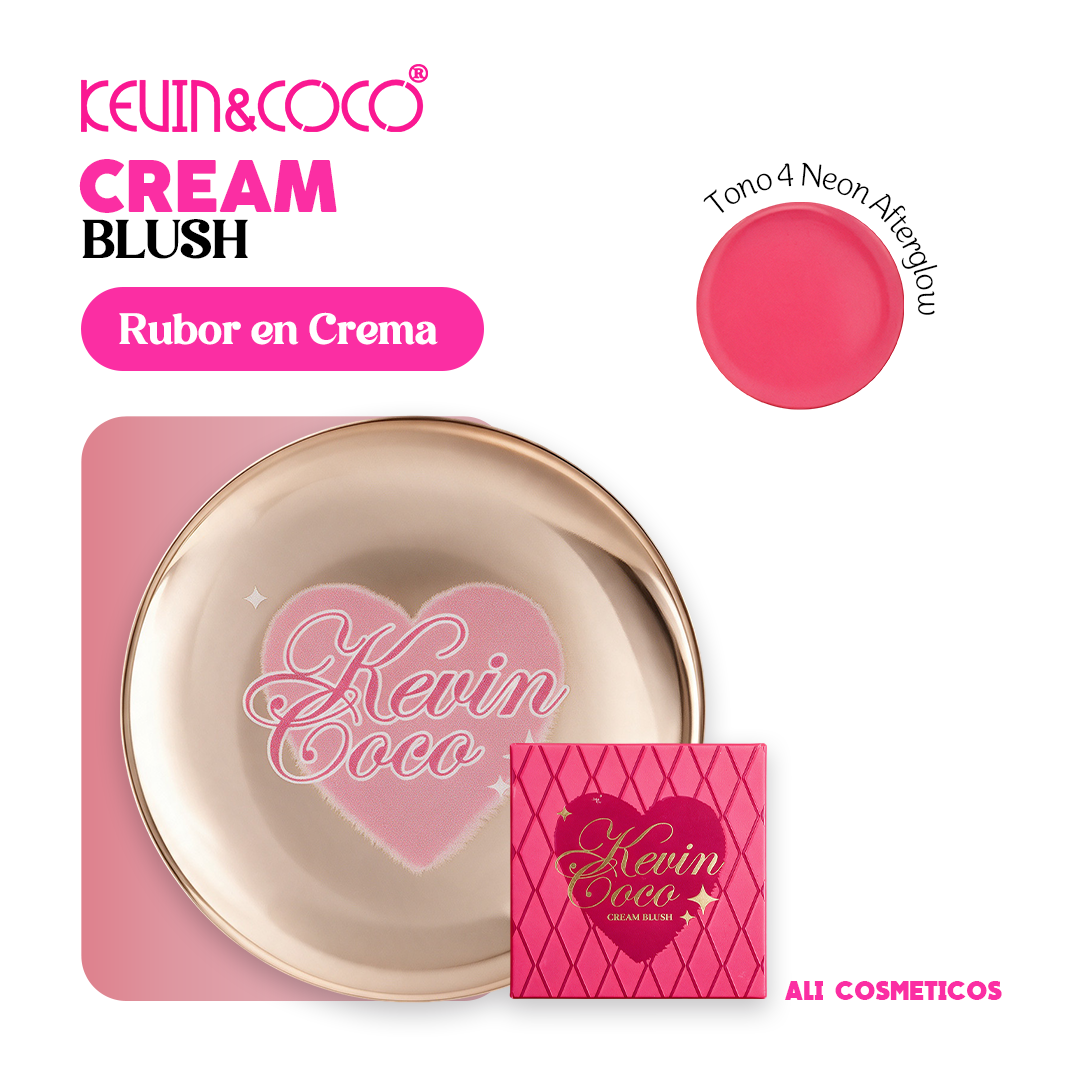 Rubor en Crema Cream Blush Kevin Y Coco