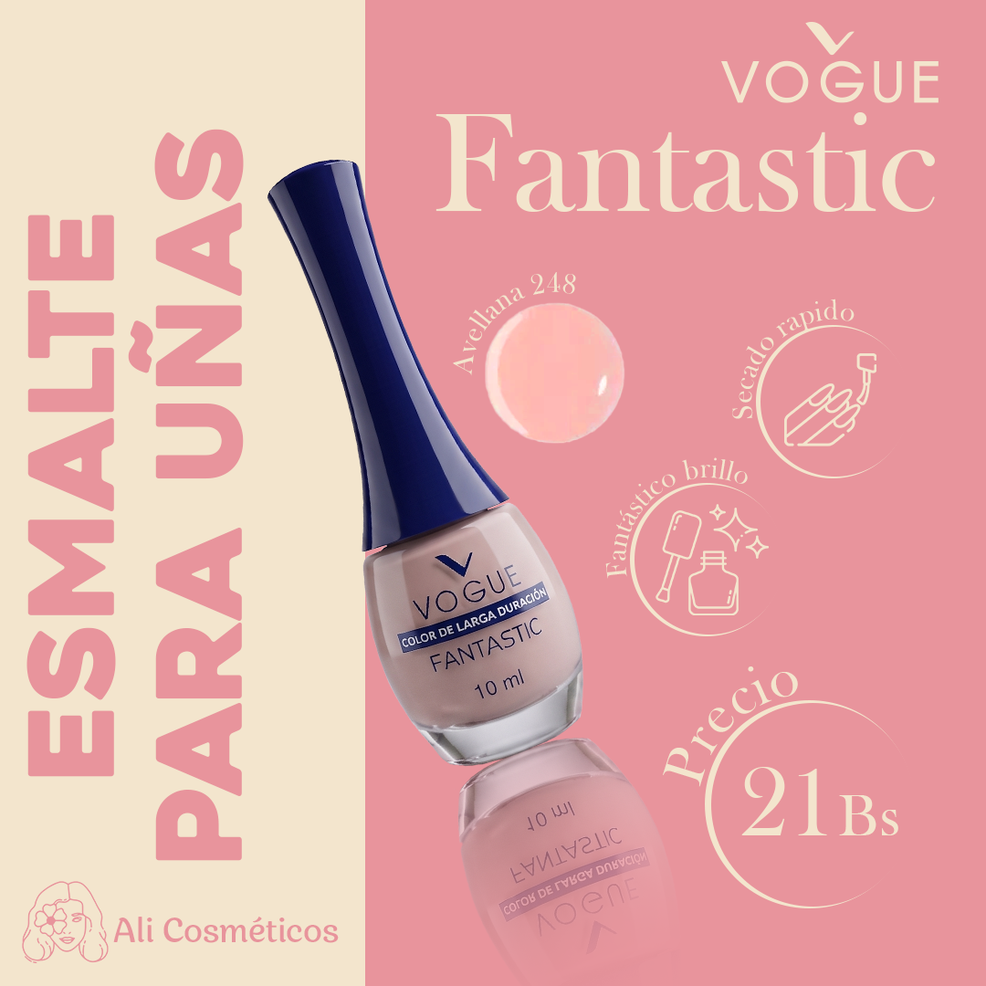Esmalte para Uñas Fantastic Avellana Vogue