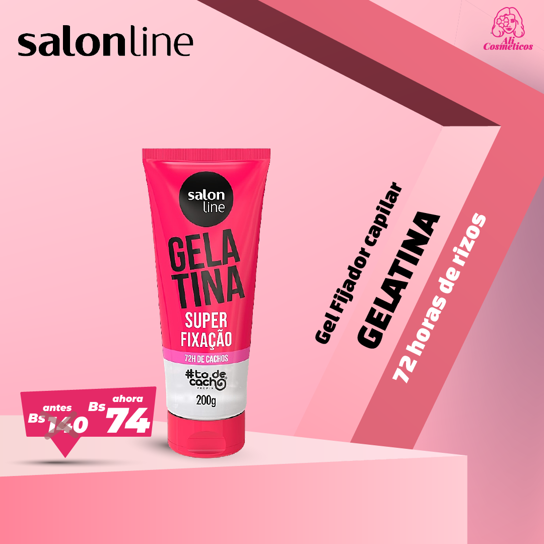 Gel Fijador Capilar Gelatina Salonline