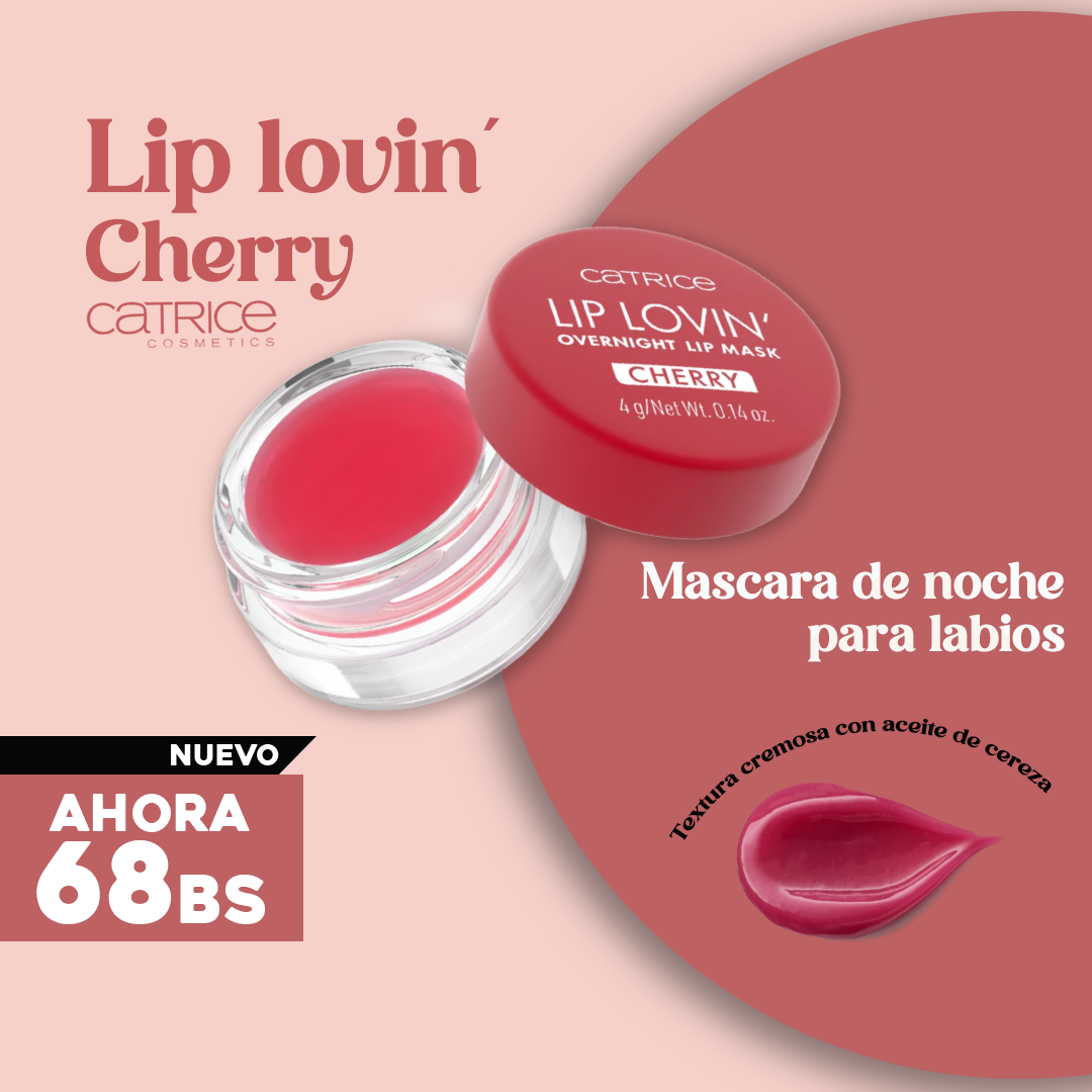 Mascara de Noche para Labios Lip Lovin´ Cherry Catrice