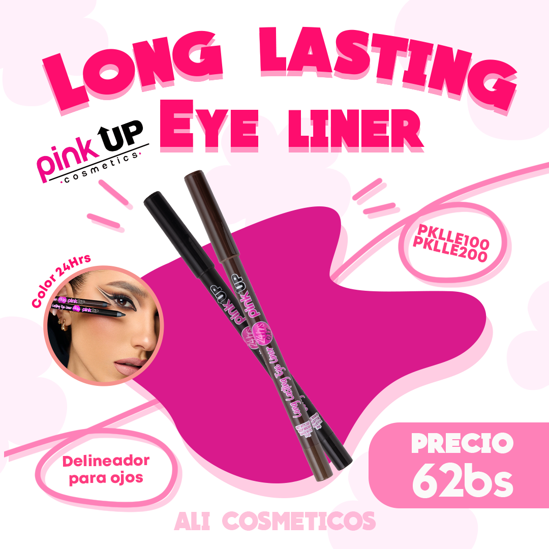 Delineador Long Lasting Pink Up