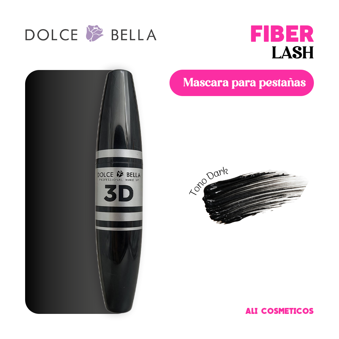 Mascara para Pestañas Fiber Lash Dolce Bella