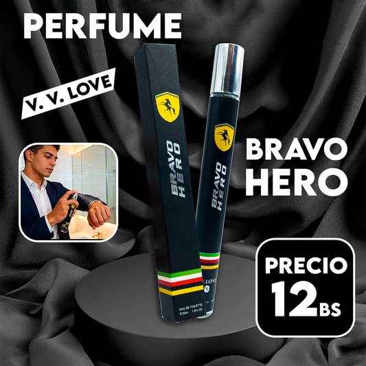 Perfume Masculino Bravo Hero V.V. Love