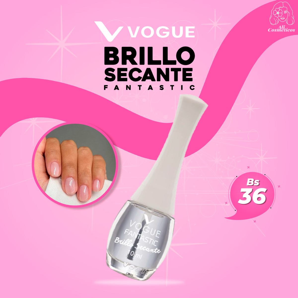 Brillo para Uñas Fantastic Vogue