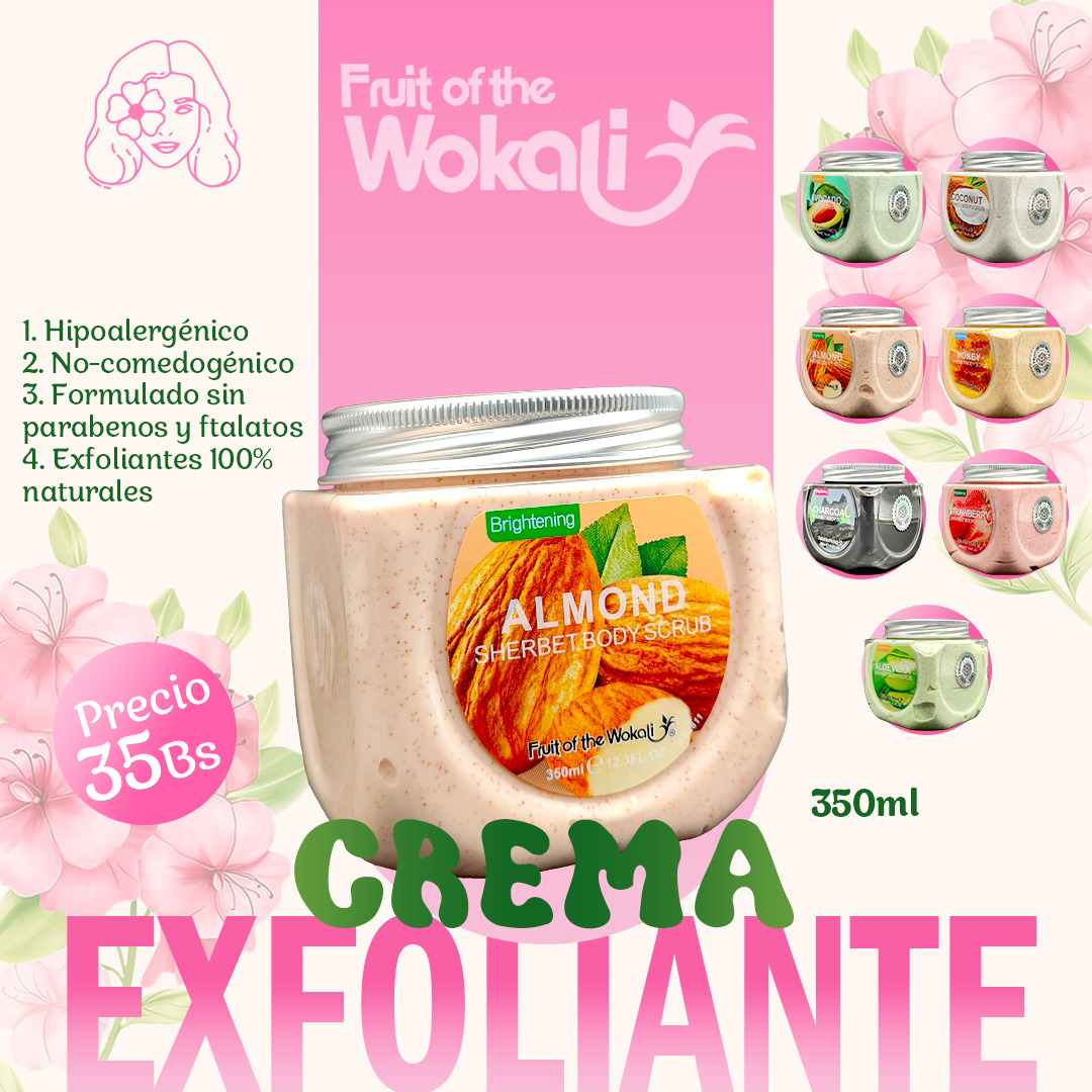 Crema Exfoliante Sherber Body Scrub 350ml