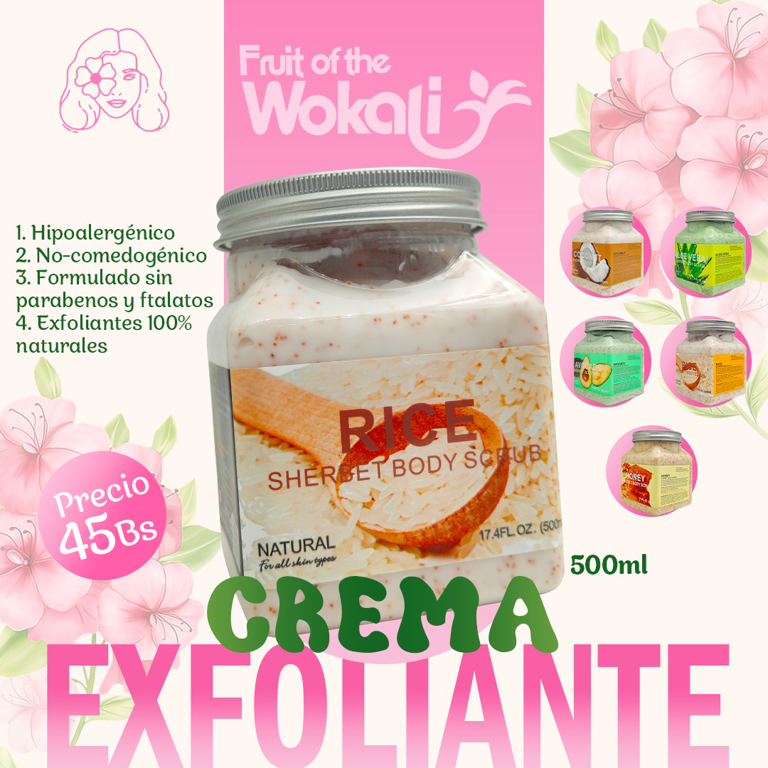 Crema Exfoliante Sherbet Body Scrub 500 ml