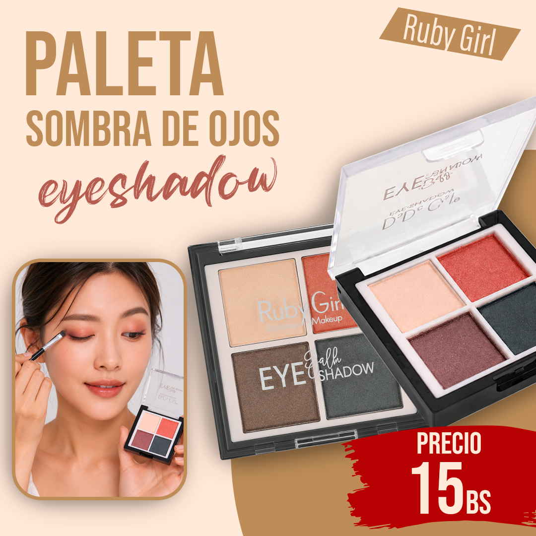 Paleta de Sombras para Ojos Ruby Girl