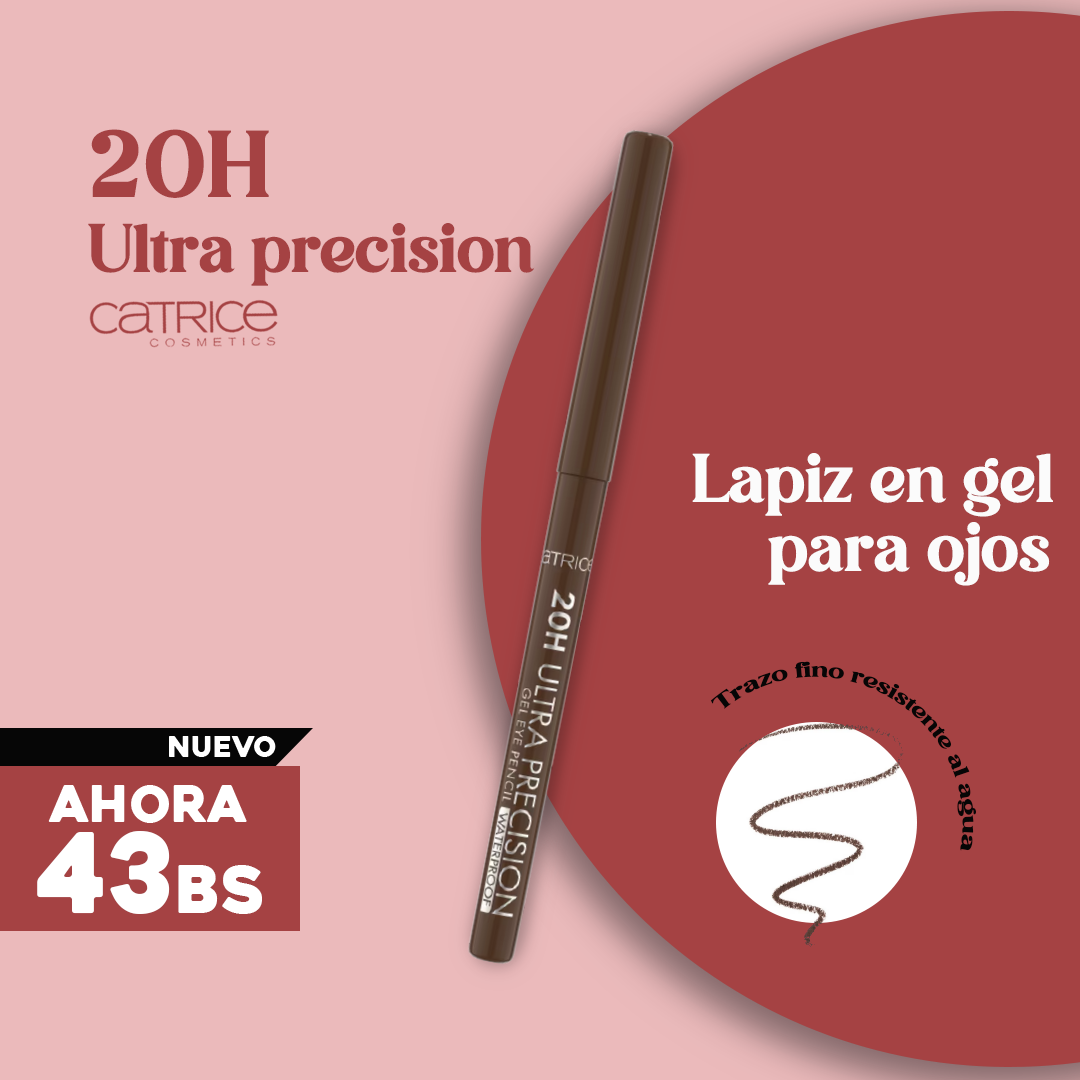 Lapiz en Gel para Ojos 20H Ultra Precision Catrice