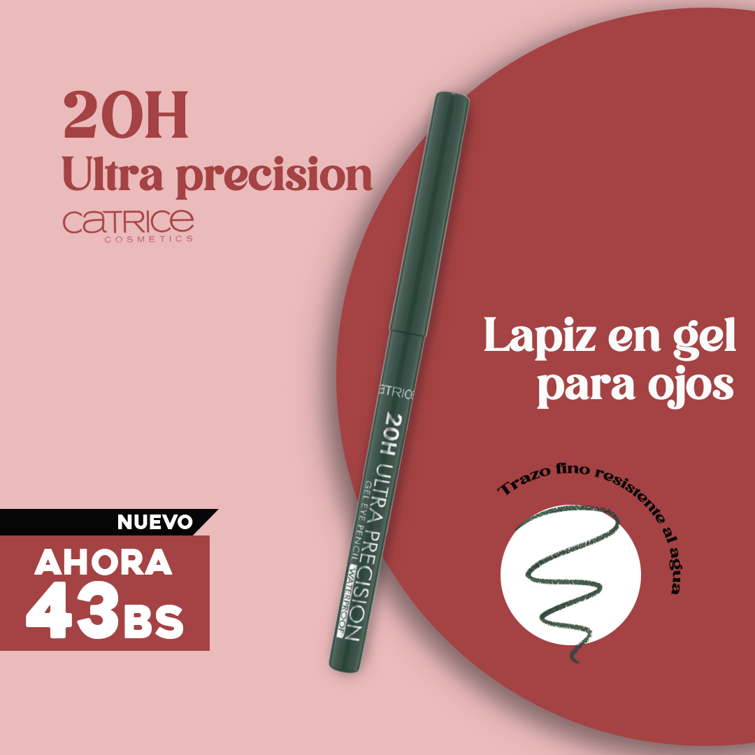 Lapiz en Gel para Ojos 20H Ultra Precision Catrice