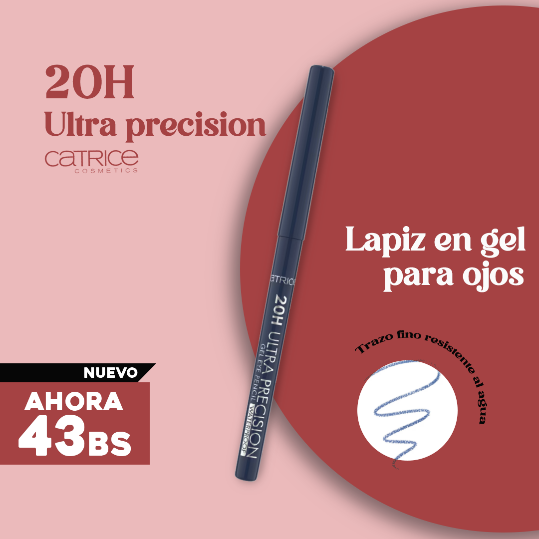 Lapiz en Gel para Ojos 20H Ultra Precision Catrice