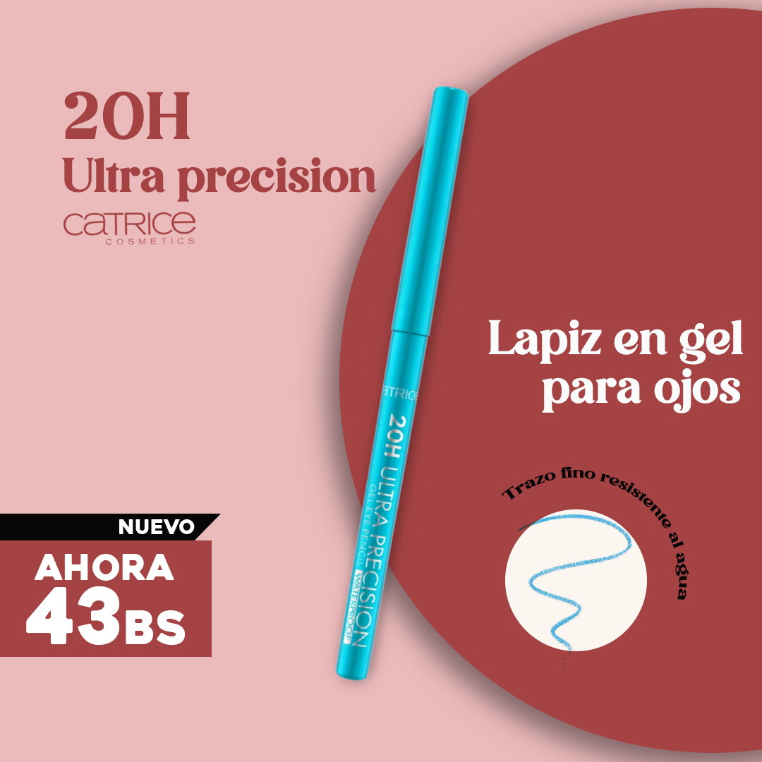 Lapiz en Gel para Ojos 20H Ultra Precision Catrice