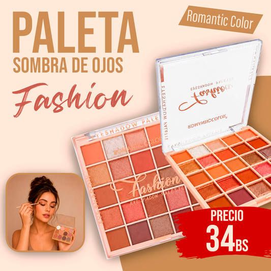 Paleta de Sombras para Ojos Fashion Romantic Color