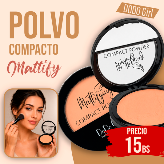 Polvo Compacto Mattify Dodo Girl
